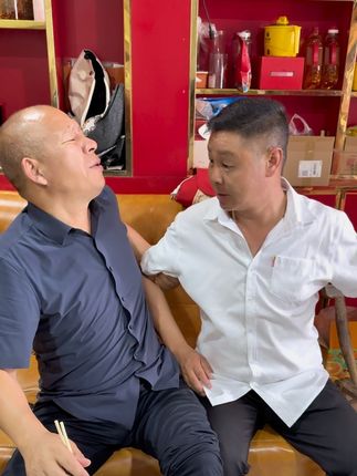 秃舅怕我去理发 #河南方言 #牛肉