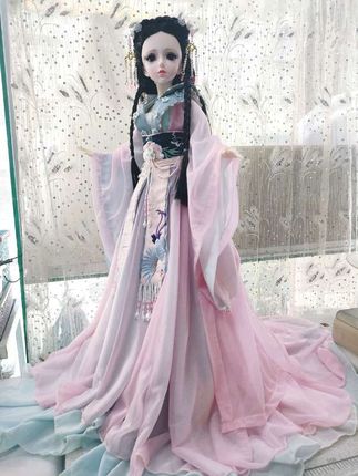 #会同县手艺人 #纯手工制作芭比娃娃 #古风 #超好看