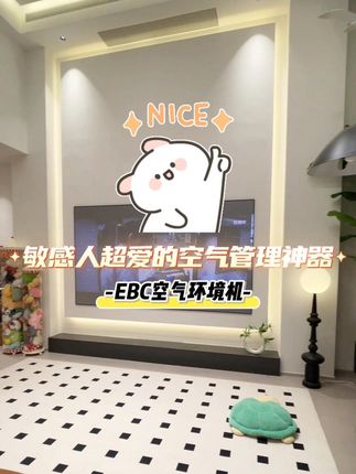 敏感人超爱的空气管理神器~#EBC空气环境机 #空调以旧换新 #空调选购 #新风空调 #净化空气
