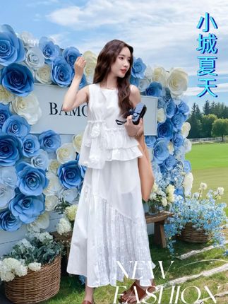 #气质减龄套装#谁穿谁好看#微胖女孩夏天大胆穿