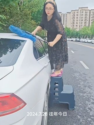 #洗车凳子 #二步凳 #两步梯 #家用二步凳 #凳子