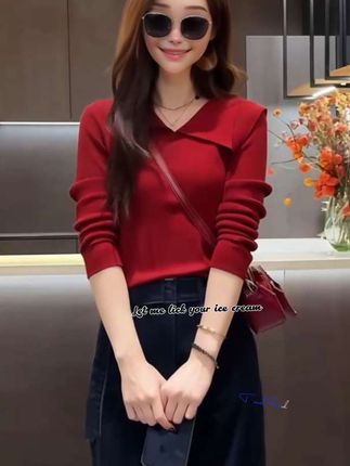 韩系高级感穿搭套装娃娃领设计感绝美针织衫阔腿牛仔裤减龄两件套#早秋这样穿包好看的 #摆脱路人感的秋冬穿搭思路#早秋穿搭微微辣变装 #氛围感七夕约会穿搭#早秋姐感穿搭气质顶满