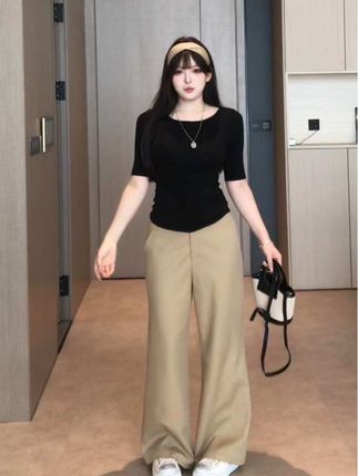 一键松弛老钱风fitcheck #130斤微胖穿搭#这个秋天被琥珀系治愈了 #琥珀流光穿搭 #琥珀流光