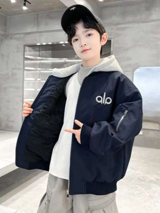 男童加厚棒球服外套#男童加厚外套 #男童棒球服外套 #男童棒球服 #男童秋冬外套 #男童加厚棒球服