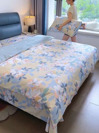秋冬氛围感十足的床品#全棉四件套 #纯棉四件套 #纯棉四件套三件套四季可用#柔软亲肤