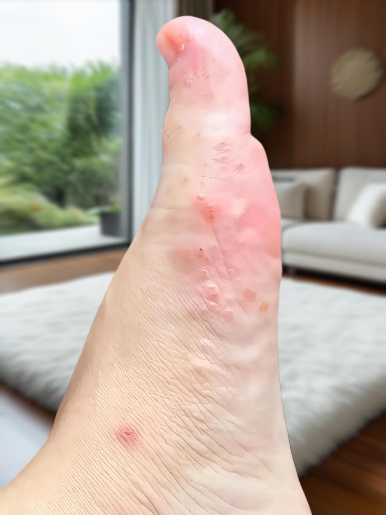 终于不痒不臭了,老牌子用着放心,好开心~#万万没想到 #可爱的小脚丫 #足部护理 #无处安放的小jio