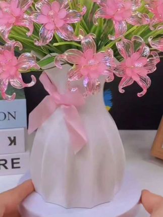 水晶鸢尾花材料包手工DIY制作家居 摆件节日礼物#手工材料包#热爱生活热爱手工 #水晶鸢尾花材料包#手工花束#家居摆件