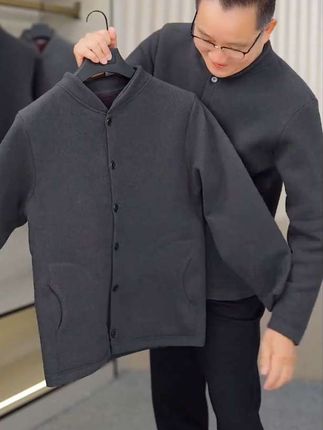 秋冬男士加绒保暖上衣#加绒外套 #男士加绒上衣 #秋冬外套 #中老年穿搭