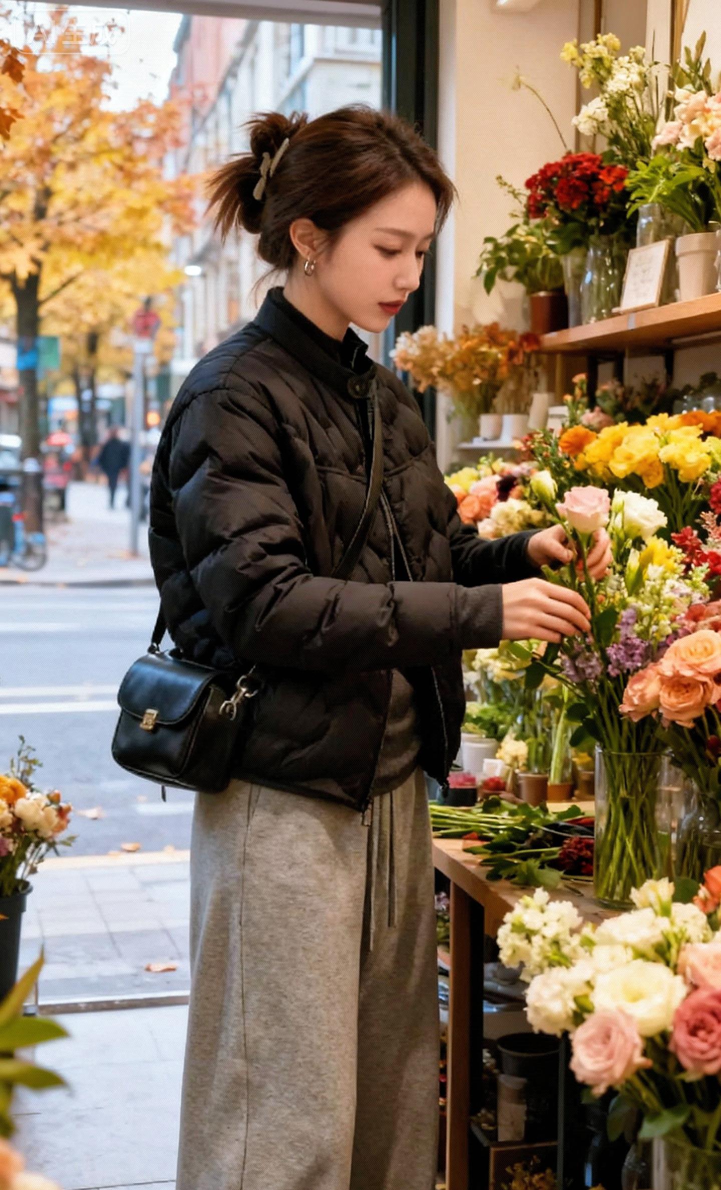 @花姐宝藏屋 #简约穿搭 #小个子穿搭 #优雅气质 #高级感穿搭 #羽绒服