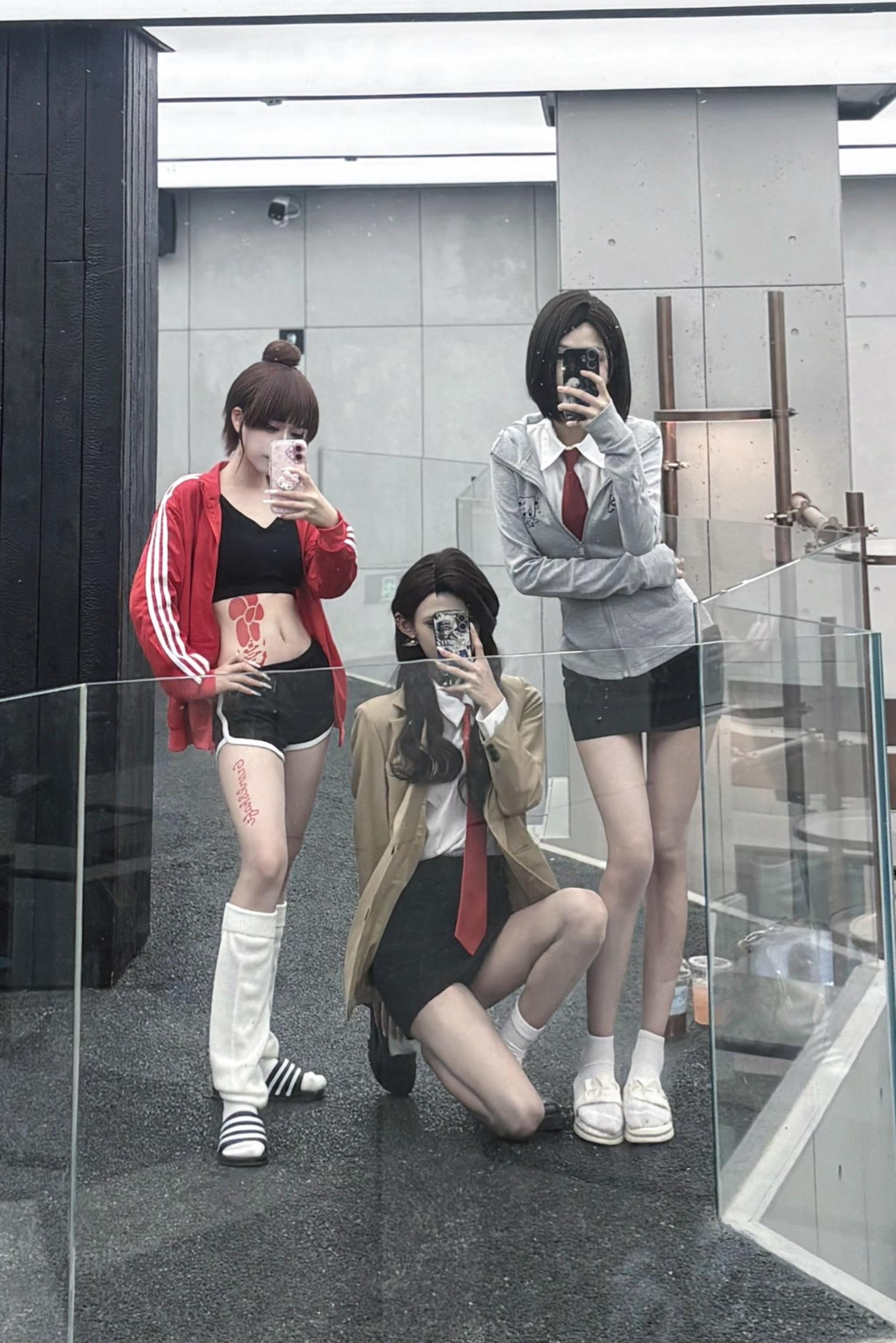 揍你就受着呗#玩物 #车瑞贤 #姜雅贤 #裴度雅 #cos