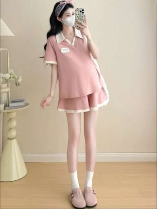 #谁穿谁好看 #孕妇套装 #孕妇装 #孕妈穿搭 #孕妇穿搭