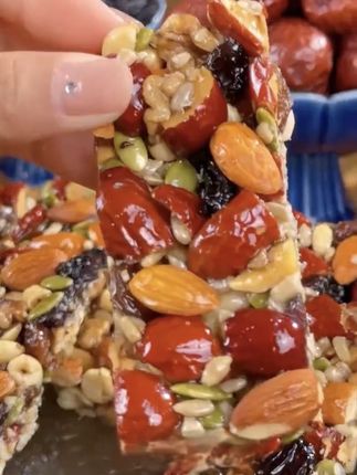 本草说三伏养元气!这切糕无油无糖~家人回购不停#美食 #零食 #健康 #养生 #早餐