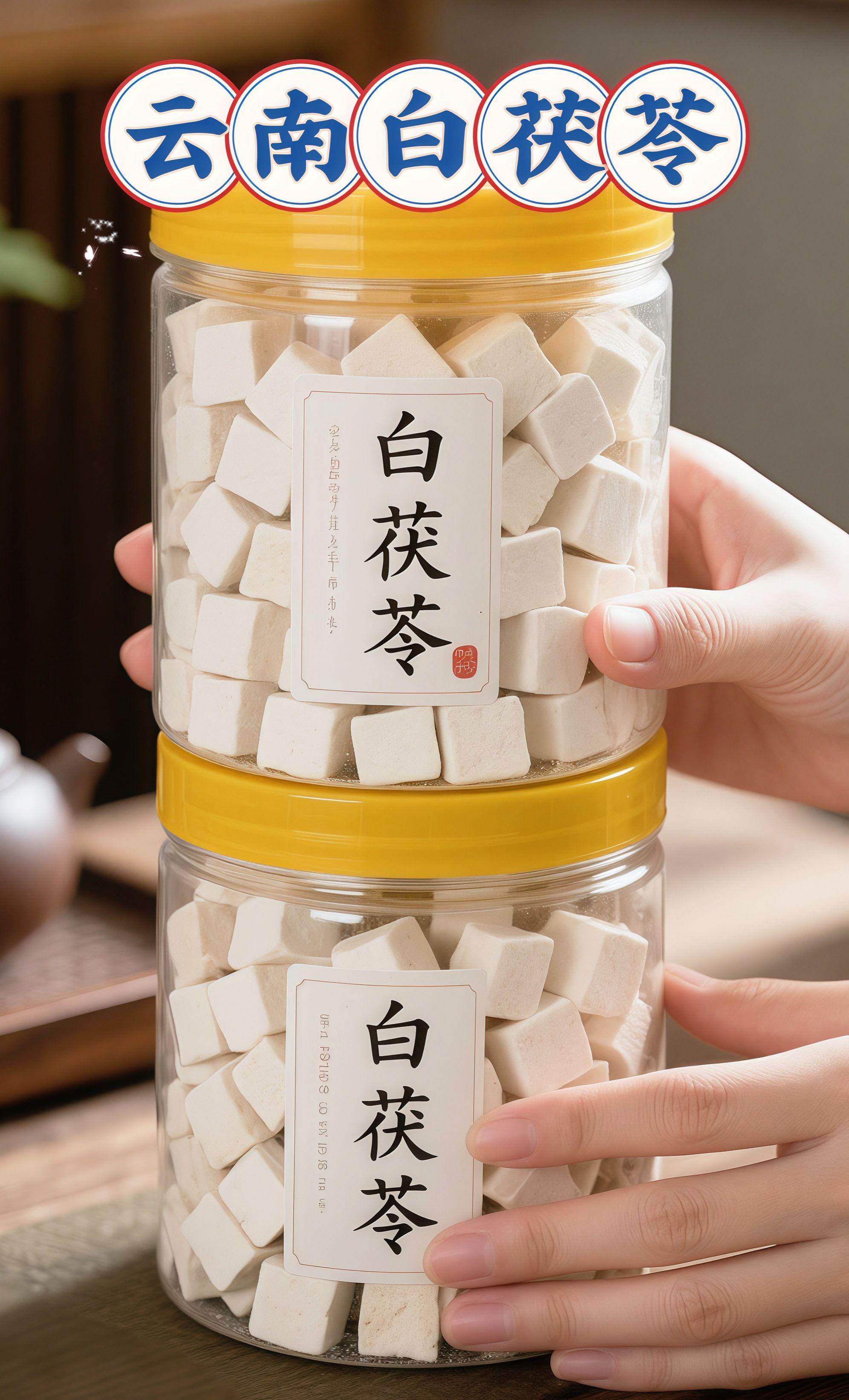 云南白茯苓,质地细腻有自然菌香,煮粥、炖汤时加一把,口感绵密,轻松搭进三餐里。#云南白茯苓 #茯苓的食用方法 #茯苓 #强烈推荐 #快来一起尝个鲜