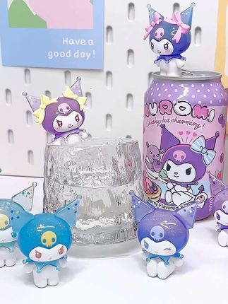 【夏日限定】确定不来一杯萌酷的波子汽水嘛~谁懂拥有一桌子波子汽水萌粒的快乐~,#三丽鸥 #库洛米 #美乐蒂 #盲盒 #萌粒