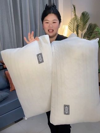 11块9一个枕头,酒店枕头不塌陷变形枕芯1只装睡眠一对装单人家用#酒店枕头 #枕头 #家用枕头#枕芯#不变形枕
