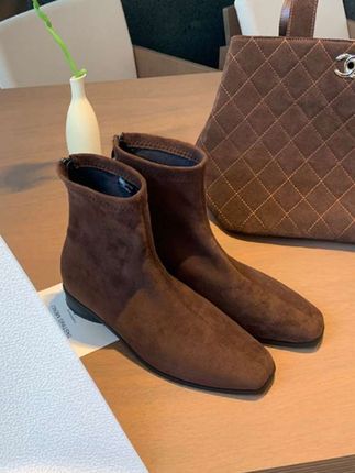 #瘦瘦靴#百搭鞋子#软底软面穿上超舒服#短靴#时尚女鞋