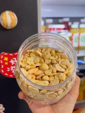 #好吃又健康的宝藏零食分享 良一烘烤盐味蚕豆低脂香酥解馋休闲零食即食蚕豆零嘴非油炸