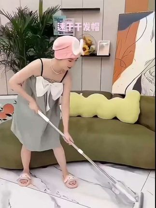 #干发帽#非常方便实用 #居家好物 #家用好物