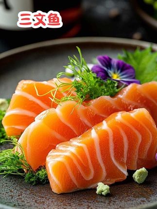 国产高品质的新疆三文鱼,鲜切中段肉质鲜嫩、鲜甜味美、营养丰富,每一口都是满满的幸福感 #三文鱼 #三文鱼刺身 #新疆三文鱼 #国产三文鱼 #友易超会吃