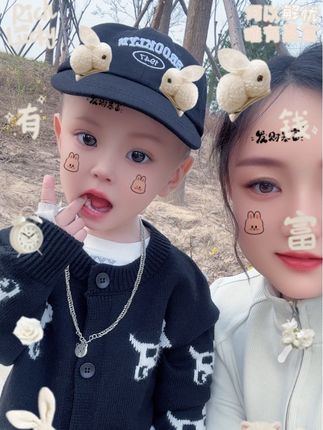 幸福的方式有很多种,比如有个可爱的儿子#我的男孩 #高品质童装