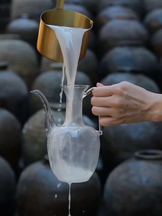 今天的快乐是这一杯给的#糯米酒 #快来一起尝个鲜 #甜酒酿 #夏日甜品 #美味