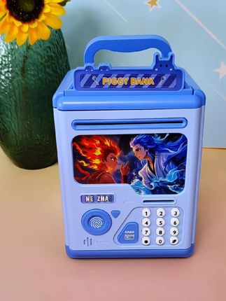 魔童哪吒智能存钱罐 男宝无法拒绝的礼物#儿童玩具 #智能存钱罐#@巨量千川