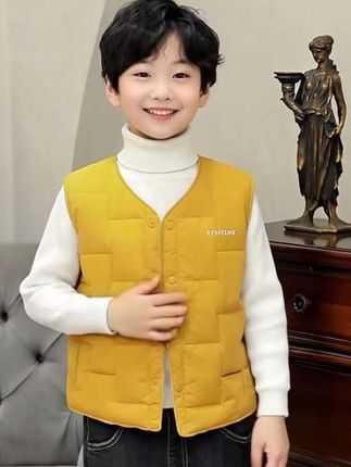 #高品质童装 #校服神器 #春秋穿搭 #男童穿搭 #马甲