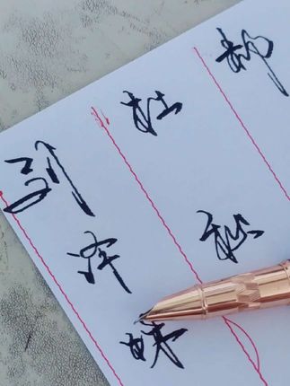 #写字是一种生活 ,#每天坚持练字