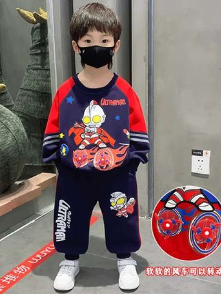 #春秋穿搭 #男童卫衣套装 #男童穿搭 #运动套装 #运动休闲套装