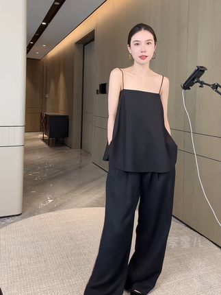 【LUMIEN】气质静奢风一字领微A廓形轻礼服设计吊带抹胸#高级感穿搭#吊带背心 #气质这一块拿捏死死的 #百搭上衣 #显瘦穿搭