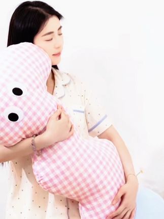 【泡泡纱可拆洗】搂睡夹腿抱枕睡觉人体工学侧睡神器玩偶云朵长条 #柔软亲肤 #床上用品 #抱枕 #枕头
