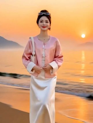 穿上这件新中式国风复古提花外套,温婉温柔风扑面而来,短款设计超显腿长,还特别减龄。2025秋季新款,轻松拿捏气质氛围感,日常通勤或聚会都适配。不管搭裙子还是裤子,都超有范儿!#新中式外套 #温柔风上衣 #2025秋款 #气质穿搭 #减龄短外套