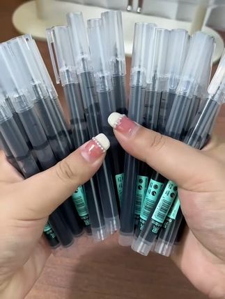 #直液式走珠笔#直液式中性笔 #直液式速干笔 #黑色中性笔