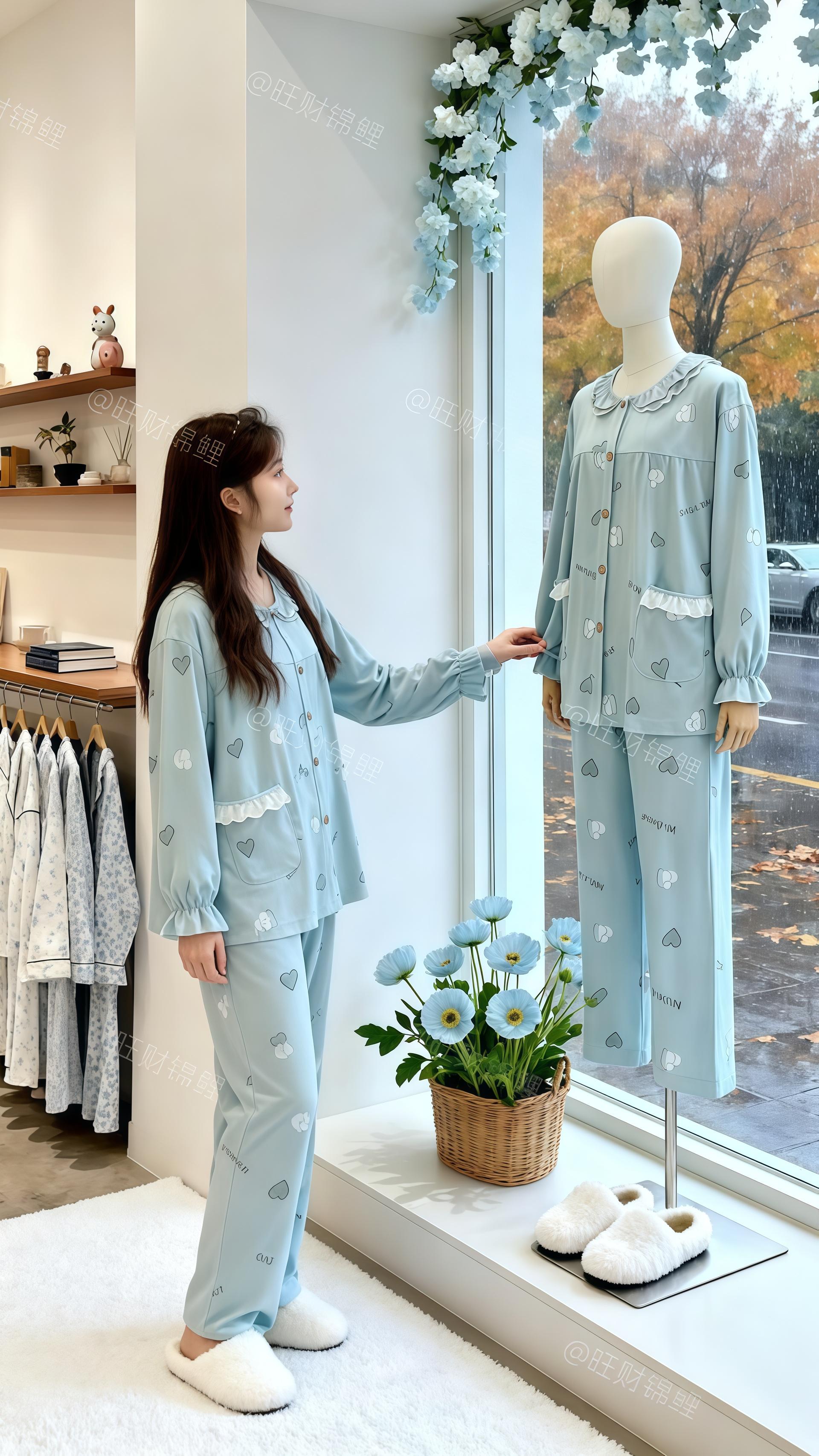 #睡衣家居服 #面料柔软舒适 #高级感穿搭 #谁穿谁好看 #在家也要美美哒