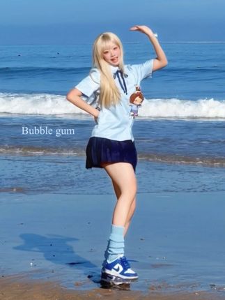 回到有njs的夏天.. #bubblegum #newjeans