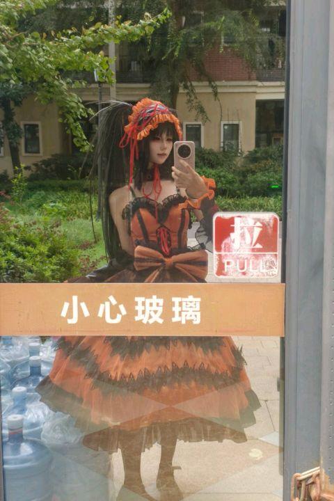 如果说爱是一种天赋#cos #约会大作战 #时崎狂三 #时崎狂三cos #狂三