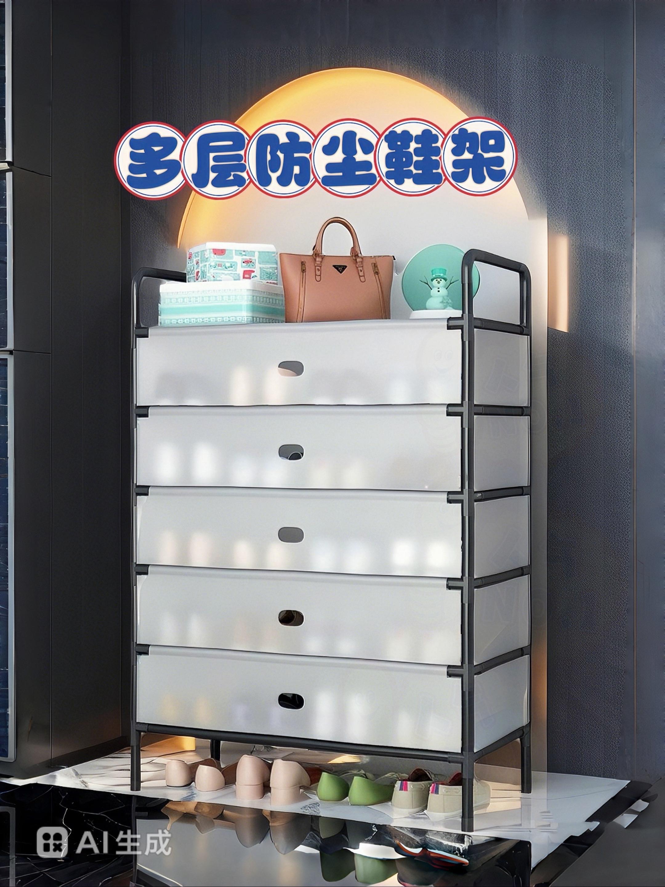 告别鞋物凌乱,这款多层鞋柜太懂收纳 玄关总被不同季节的鞋子堆得满满当当?不妨给家里添置一款多层鞋柜,轻松化解收纳难题 。 它的每一层都配有独立柜门,能整齐收纳常穿的单鞋、运动鞋,关门后还能有效防尘防潮,鞋面不易积灰。整体外观简洁利落,线条干净不繁琐,无论是放在玄关入口、阳台角落还是客厅边柜旁,都能自然融入家居风格,不显得突兀 。 不仅如此,柜体材质扎实,承重稳、耐用性强,日常开关柜门也不易变形。有了它,再也不用弯腰在鞋堆里翻找,玄关始终保持整洁,进门第一眼就清爽 。 #整理鞋架#租屋必备#家居好物#实用小物#宿舍收纳