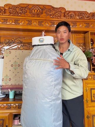 拉萨发货西藏包邮家用宿舍全自动可折叠小型衣服烘干机