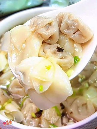 #早餐#美食#强烈推荐 #小金鱼馄饨 #健康饮食