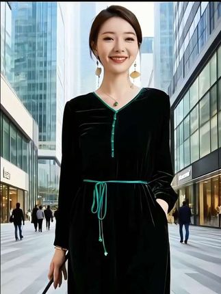 #美出高级感#显瘦穿搭#连衣裙