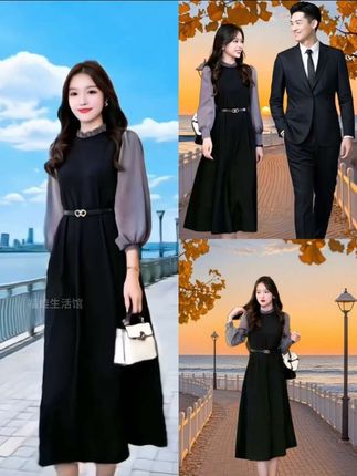 法式新款连衣裙 #女神范 #穿搭达人 #优雅永不过时 #时尚穿搭 #连衣裙