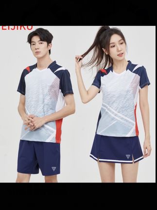 男女同款,时尚显瘦运动套装#青春活力 #显瘦又百搭#羽毛球装备