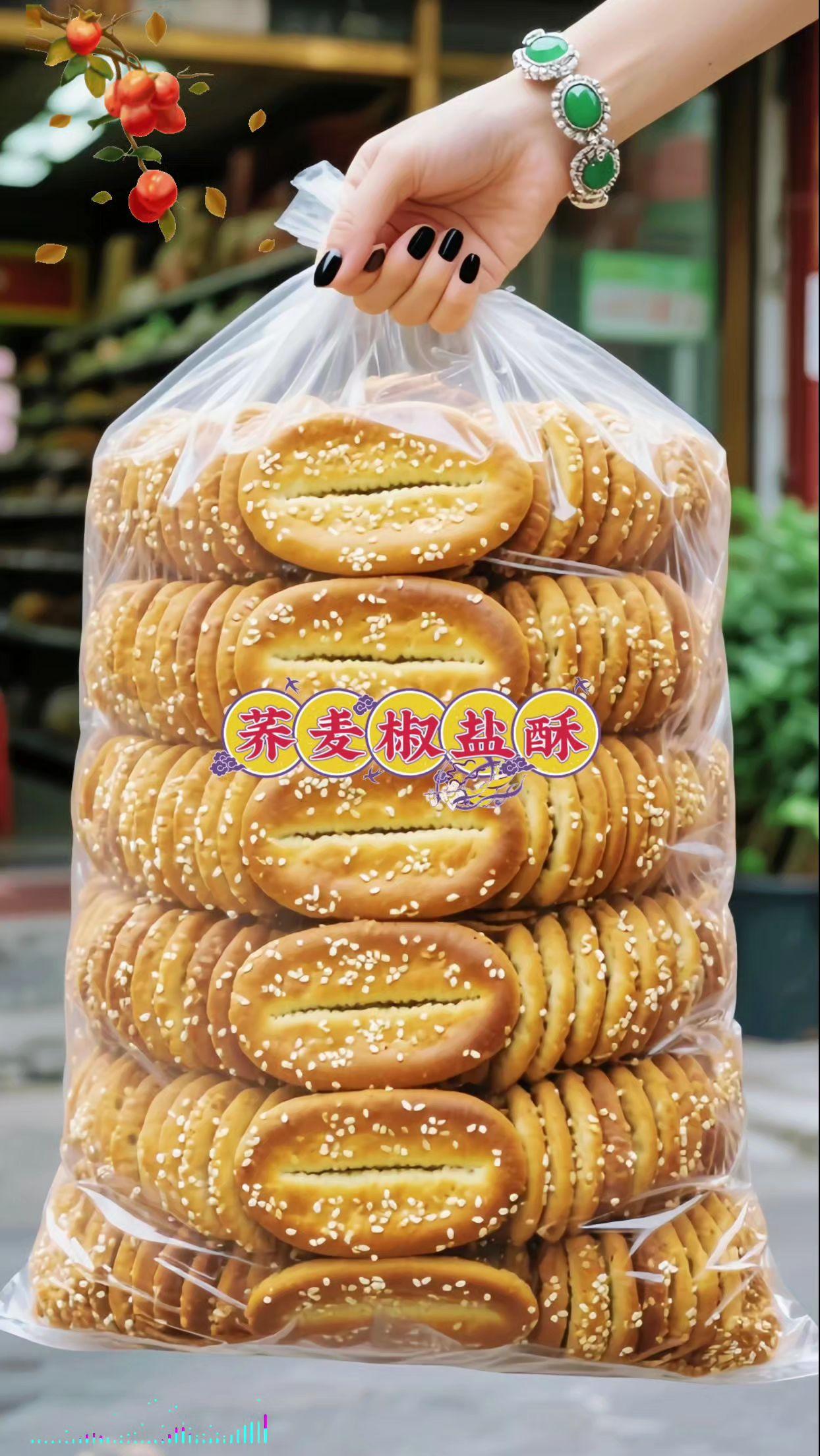 全家抢着要链接!这款荞麦椒盐酥太绝了 还在找解馋无负担的小零食?试试这款无蔗糖荞麦椒盐酥,一口就沦陷! ✅ 零蔗糖添加,控糖人士也能放心吃;精选荞麦粉,满是谷物清香。轻咬一口,先是白芝麻的醇香,再是荞麦的清甜,最后椒盐的咸香慢慢散开,口感超丰富,越嚼越香,酥脆到掉渣都舍不得浪费! 早上赶时间没精力做早餐?它的独立包装超贴心,随手抓几包,配杯牛奶就是营养一餐,真的爱到回购! #荞麦椒盐酥 #零食推荐 #早餐速食 #控糖零食#好吃到停不下来