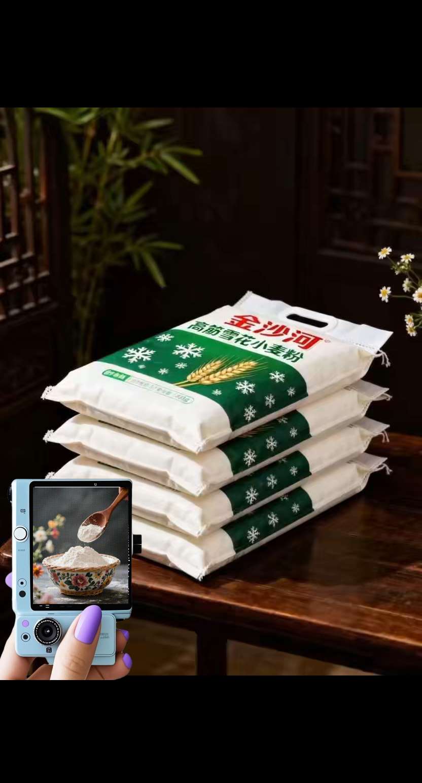 金沙河高筋雪花小麦粉 #金沙河高筋小麦粉 朋友们,发现好货了!金沙河高筋雪花小麦粉有活动啦!我第一时间来和大家分享。平时在家做面食,面粉品质至关重要。这款高筋雪花小麦粉,是制作面包、馒头、面条的优质选择。它粉质细腻,麦香醇厚,用它做的面食,口感松软且筋道,每一口都很美味。 现在活动很实惠,一袋足足10斤,价格很划算,性价比特别高。喜欢在家研究各种面食的朋友,不妨多囤几袋,慢慢使用,以后做面食就不用担心面粉不足了。大家别错过,赶紧入手吧! #金沙河高筋雪花小麦粉 #厨房必备品 #新鲜现磨 #营养丰富又健康