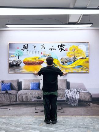 爆款客厅沙发背景墙装饰画推荐#挂画 #家居挂画 #客厅装饰画 #沙发背景画 #客厅挂画