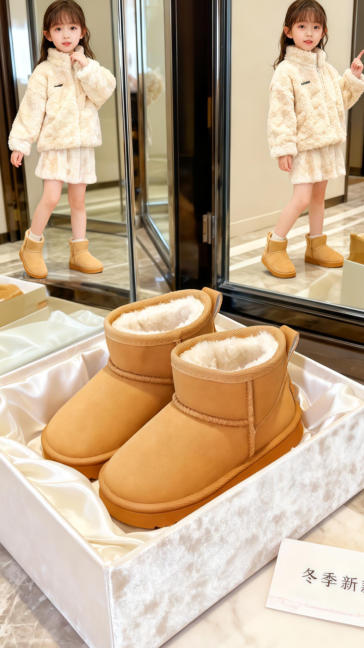 #生女儿就要这样穿 #儿童鞋 #女童雪地靴 #哎呦喂你鞋真好看 #便宜又好穿 @抖加🔥上热门🔥dou+🔥热点宝 @DOU+上热门