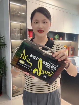泰驰马克Touchmark黑立方直液式丙烯马克笔学生美术专用不透色#马克笔 #丙烯马克笔 #直液式丙烯马克笔 #美术专用马克笔 #不透色马克笔