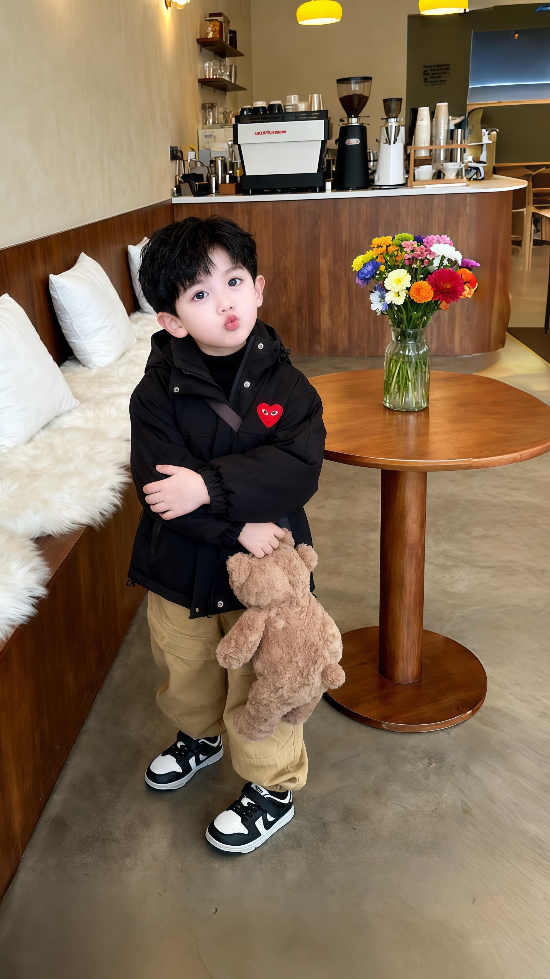 #上衣裤子穿搭公式来啦 #秋冬ins风穿搭技巧 #早秋黑白灰穿搭测评 #秋季日常实用穿搭思路分享 #潮童穿搭 @抖加🔥上热门🔥dou+🔥热点宝 @DOU+上热门 @抖音电商