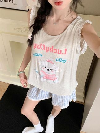 自留款,平价又好穿 #做个美美的小仙女 #可外穿睡衣 #平价睡衣#带胸垫睡衣 #甜妹统治世界🎀