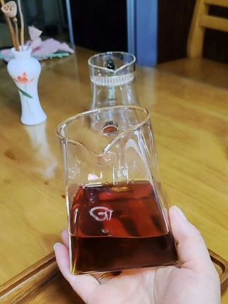 #喜欢就好 #公道杯 #玻璃茶具